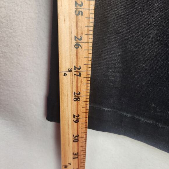 Brass Clothing Women’s Black Wide-Leg Sailor Pant Jeans Size 6 Inseam 30” NWT - Picture 14 of 16